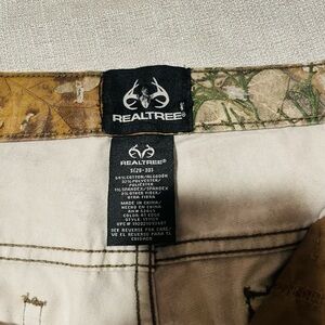 Realtree Camouflage Cargo Pants with Earth Tones